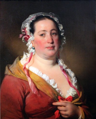 Portrait of Mrs. Plach by Friedrich von Amerling